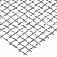 SS finish aluminum wire mesh for window screen